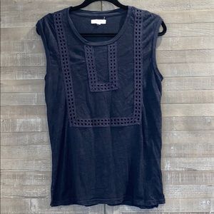 Navy blue Madewell tank
